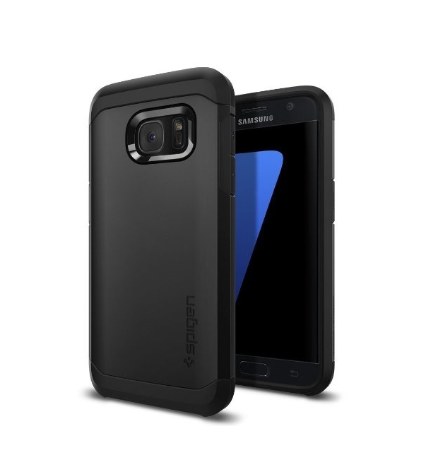 Galaxy S7 Case Spigen Tough Armor HEAVY DUTY   EXTREME Protection  Case for Samsung Galaxy S7 black